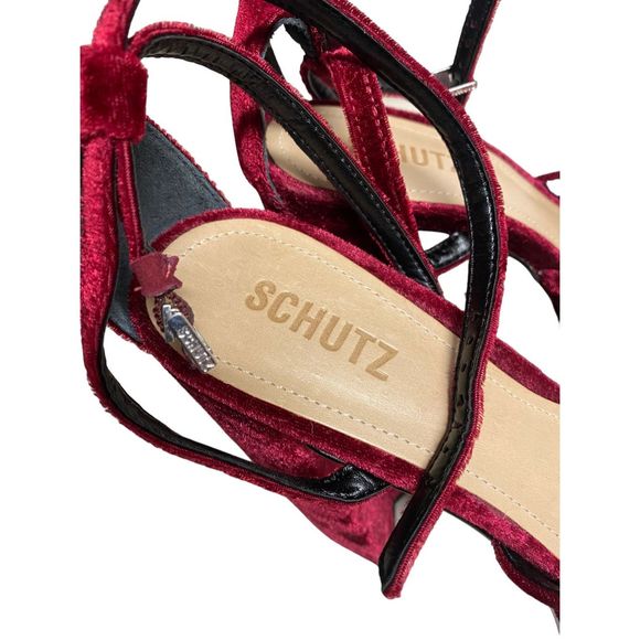 Schutz Luan Pump in Bordo Size 8 NIB - Picture 4 of 7